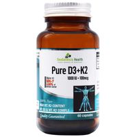 Neogenesis Pure D3 + K2 (1000IU + 100mcg) 